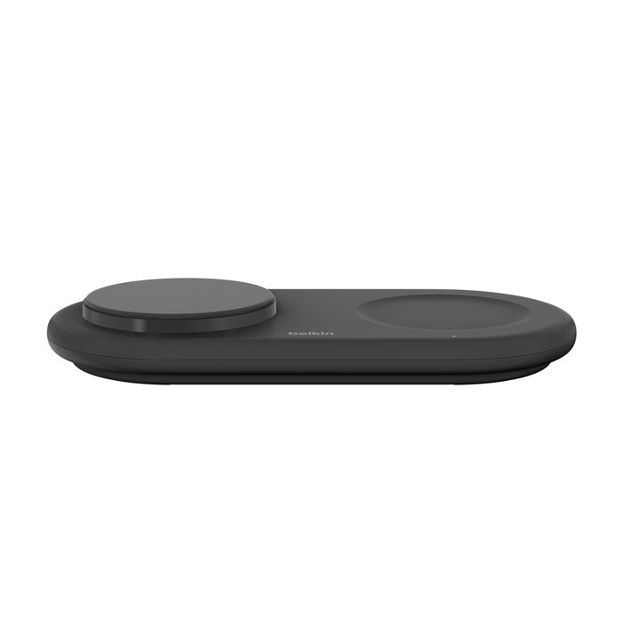 BOOST CHARGE™ Qi2 PRO 2in1 15w Magnetic Charging Pad, Black