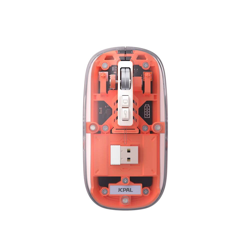 JCPal Ctrl Pro Wireless Optical Mouse (Orange)