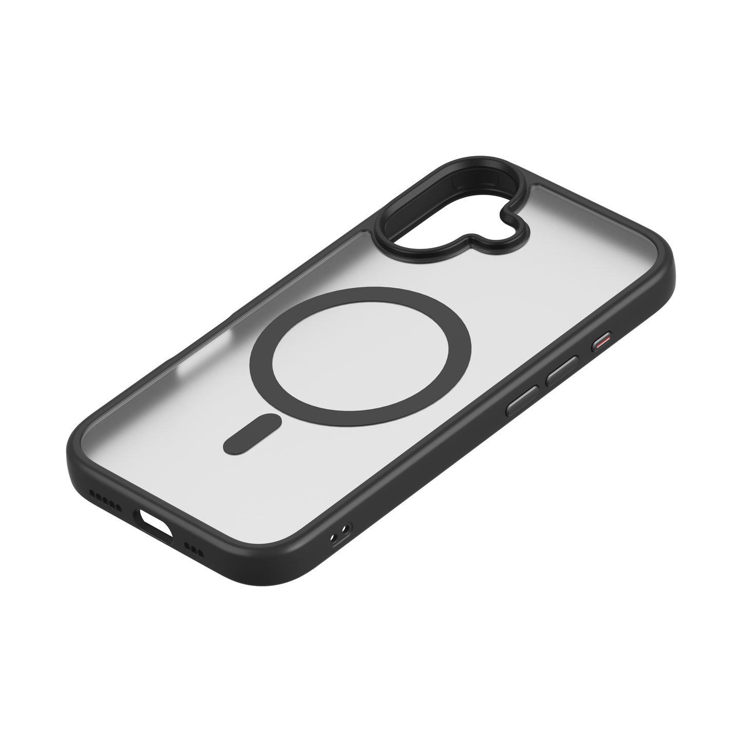 iStorm essentials iPhone 16 Magnetic Silicone Case Black