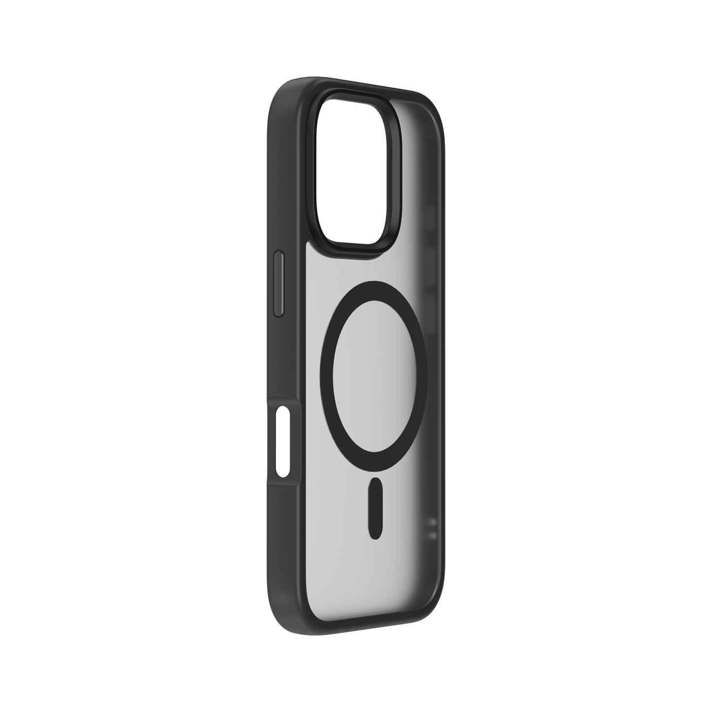 iStorm essentials iPhone 16 Pro Max Magnetic Silicone Case Black