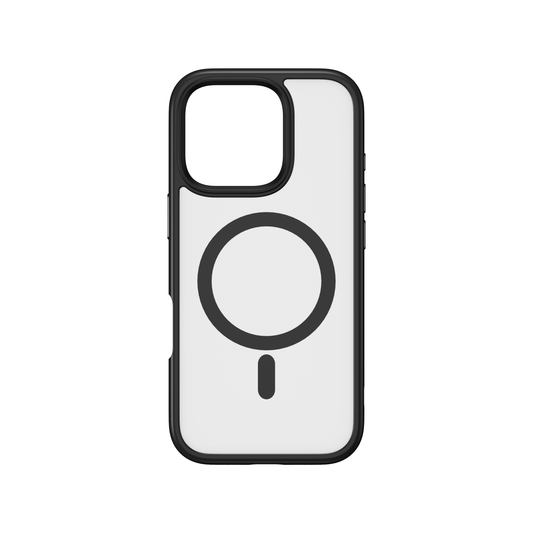 iStorm essentials iPhone 16 Pro Max Magnetic Silicone Case Black