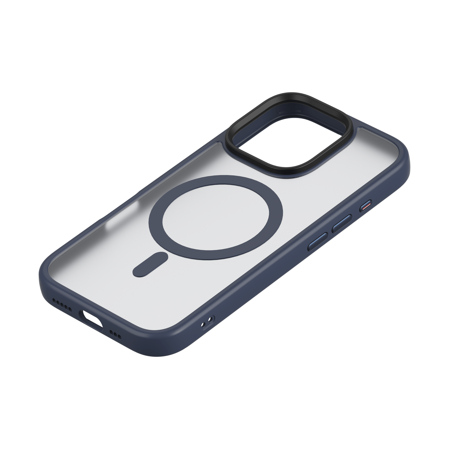 iStorm essentials iPhone 16 Pro Max Magnetic Silicone Case Blue