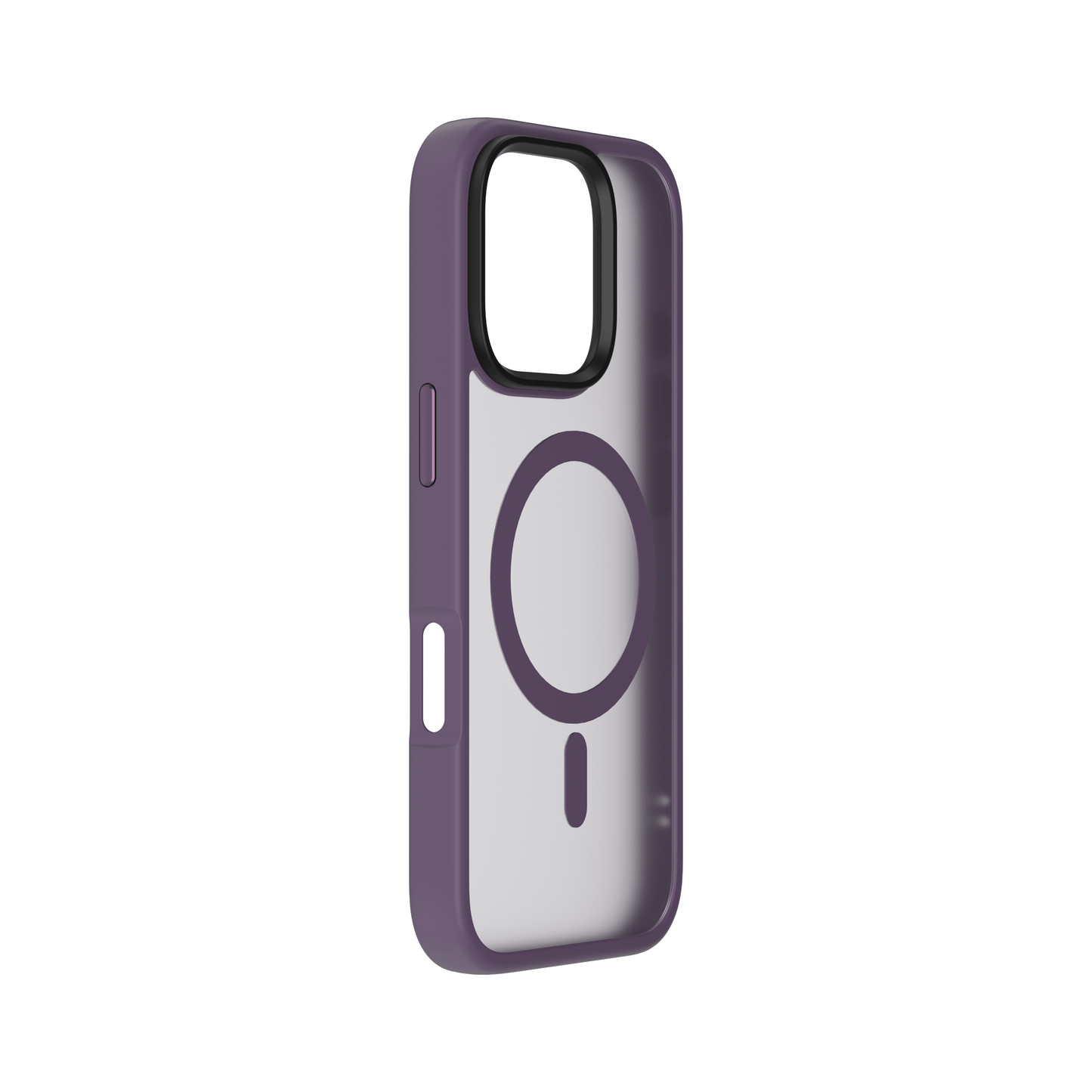 iStorm essentials iPhone 16 Pro Max Magnetic Silicone Case Deep Purple