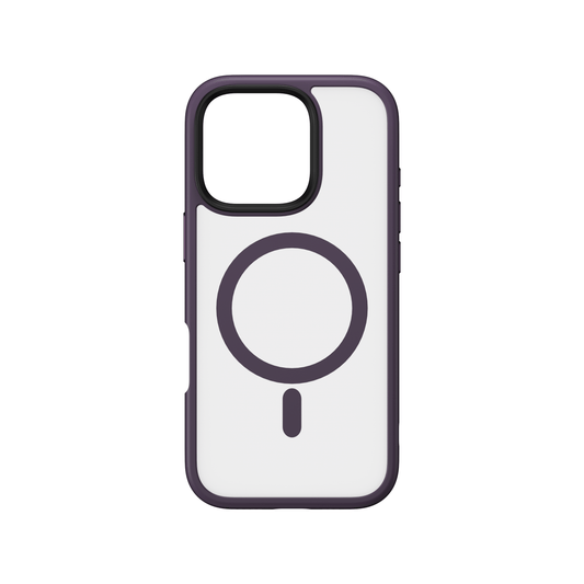 iStorm essentials iPhone 16 Pro Magnetic Silicone Case Deep Purple
