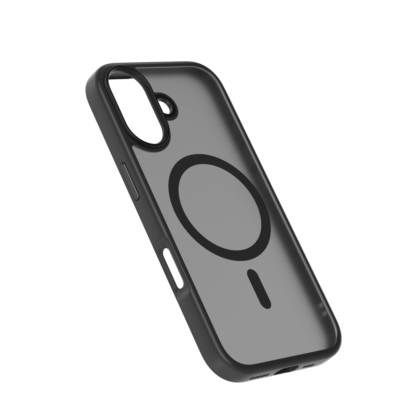 iStorm essentials iPhone 17 Magnetic Silicone Case Black
