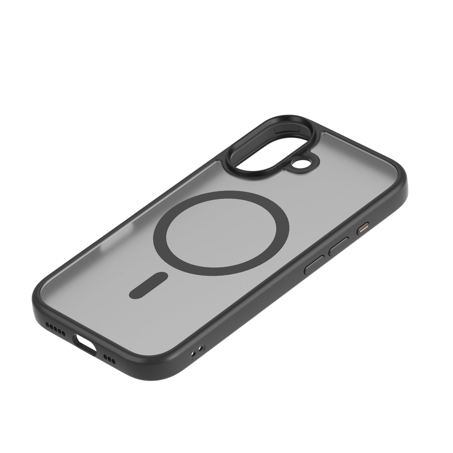 iStorm essentials iPhone 17 Magnetic Silicone Case Black