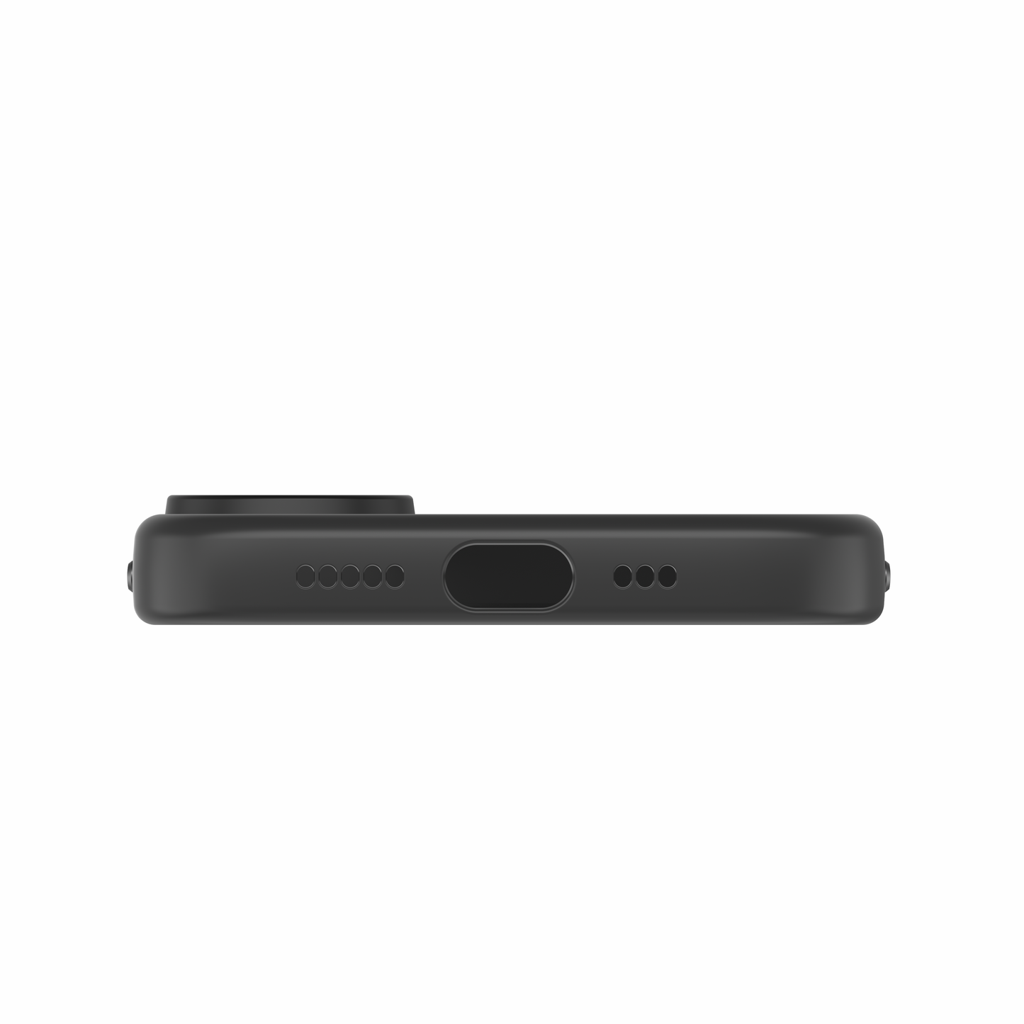 iStorm essentials iPhone 17 Magnetic Silicone Case Black