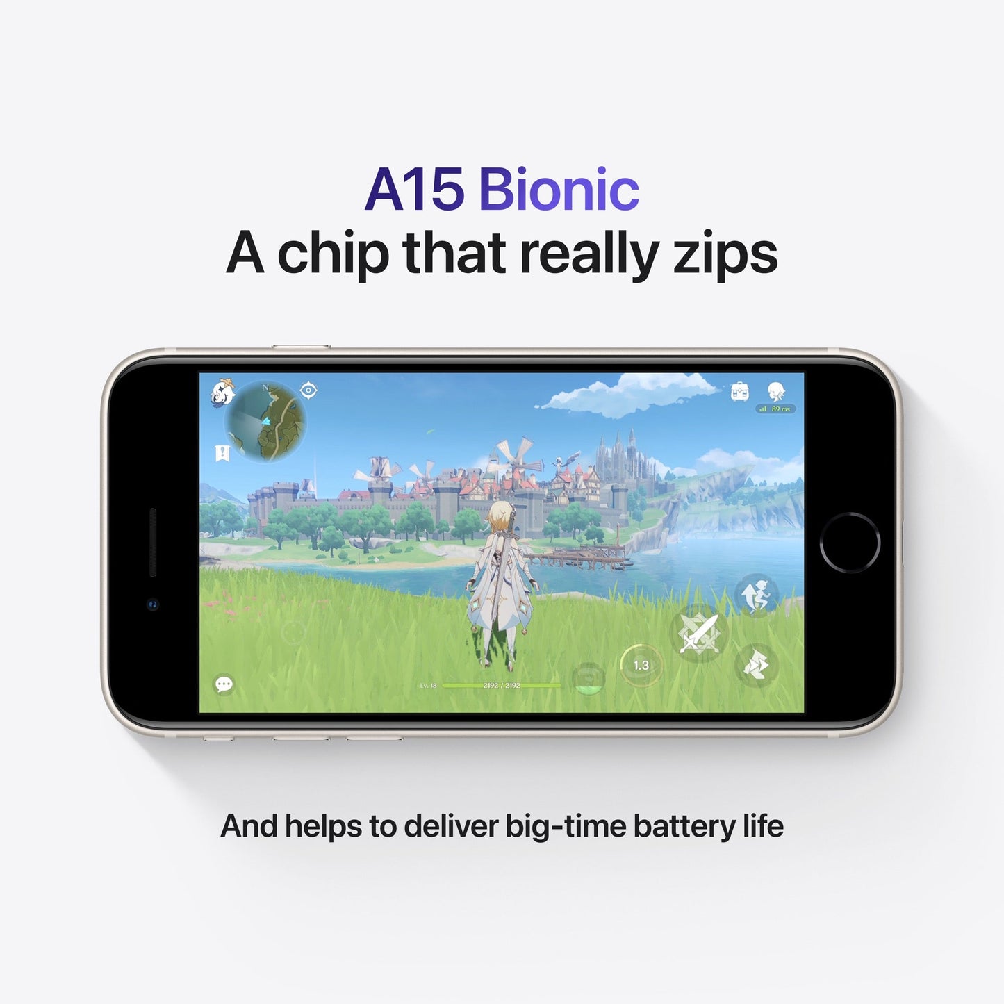 iPhone SE 64GB Starlight