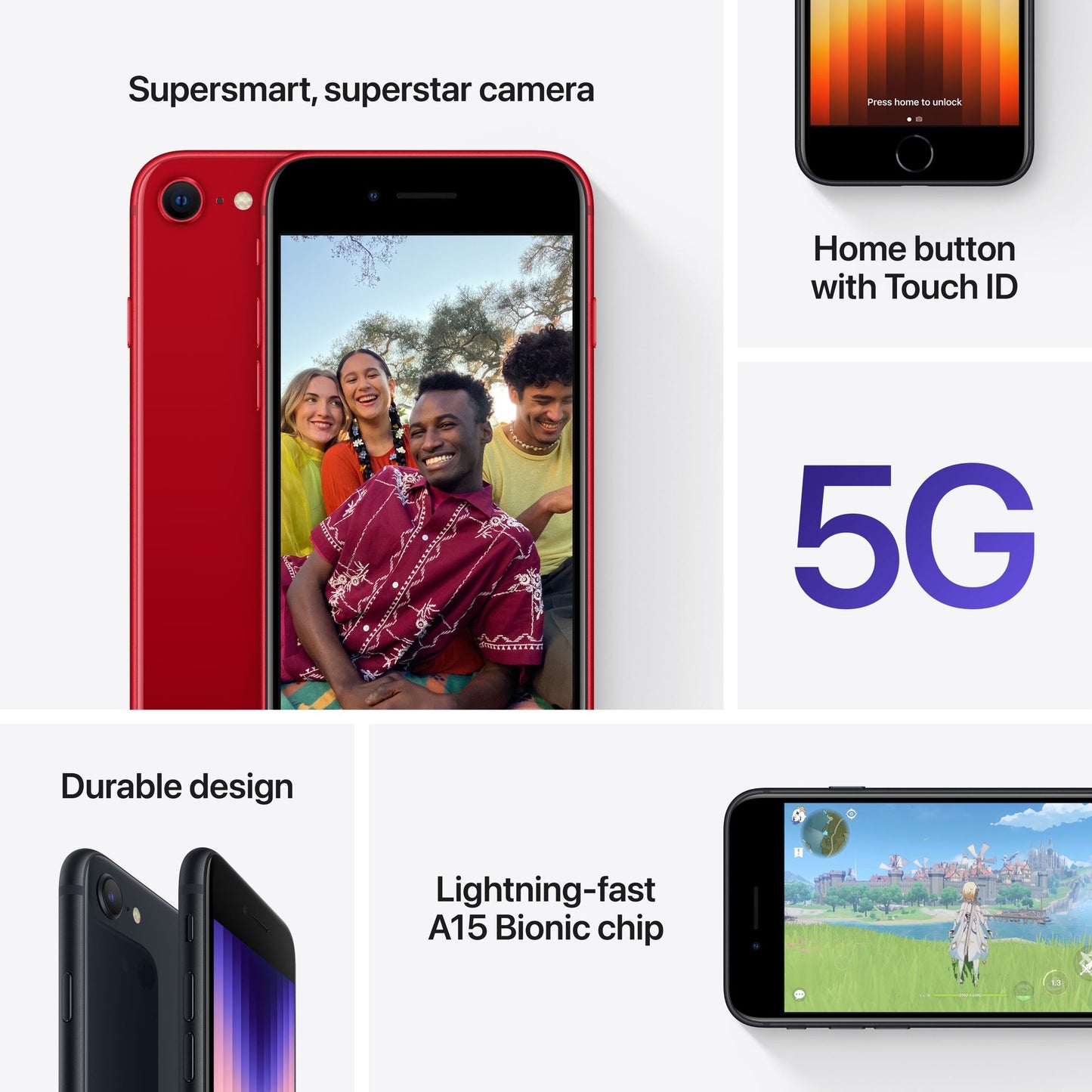 iPhone SE 64GB Starlight