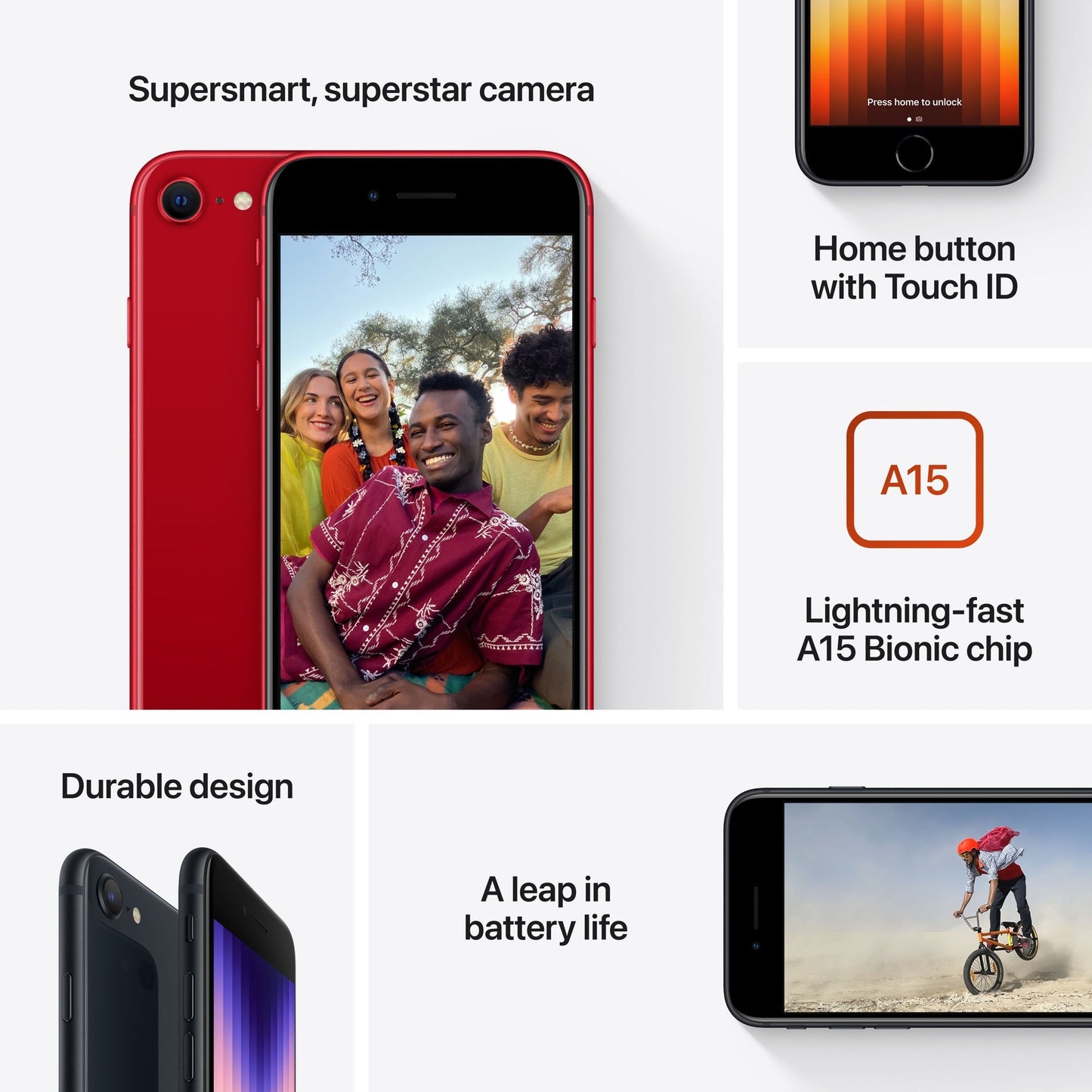 iPhone SE 64GB Starlight