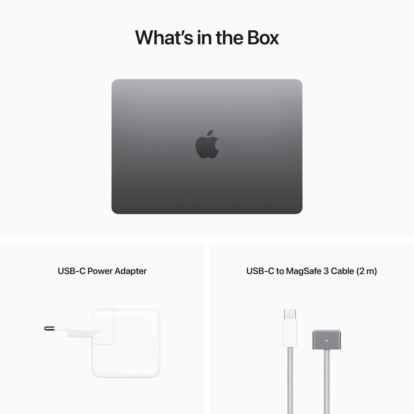 MacBook Air Apple M2, 256GB - Space Gray (35W Dual Plug + UK Plug)