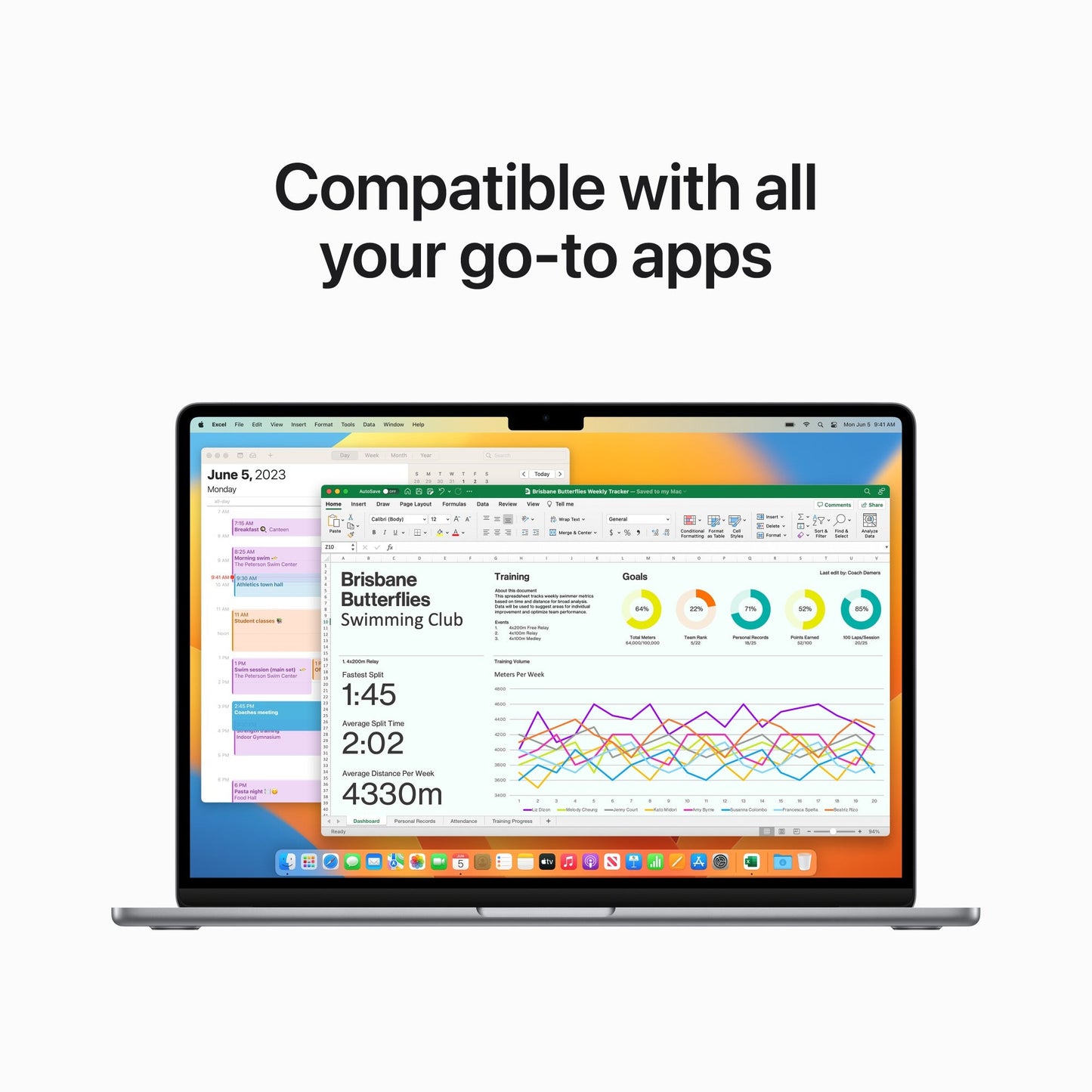 15-inch MacBook Air Apple M2, 256GB - Space Gray