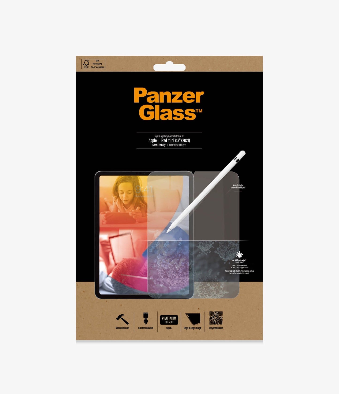 PanzerGlass Screen Protector for iPad mini 6th gen