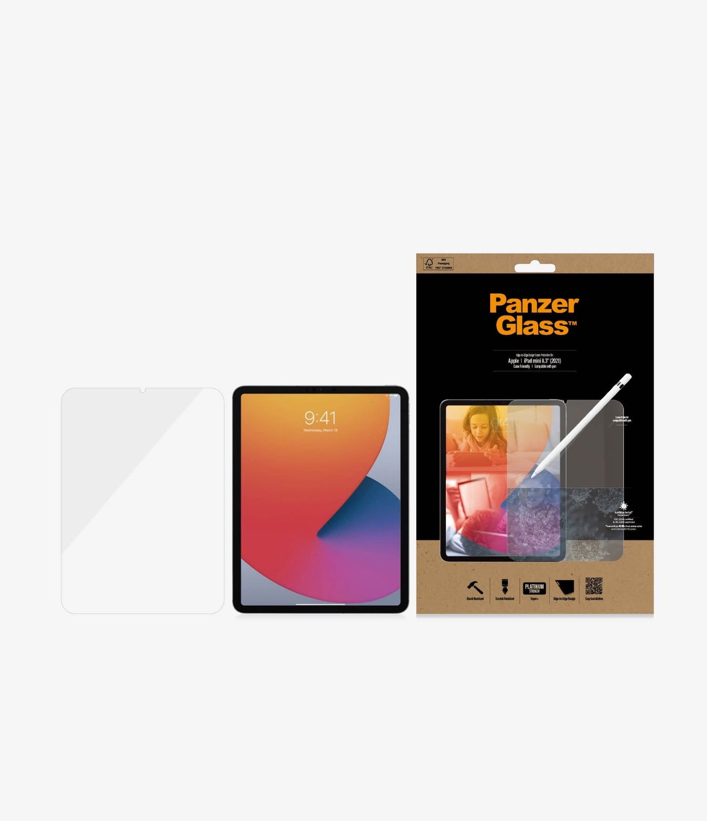 PanzerGlass Screen Protector for iPad mini 6th gen