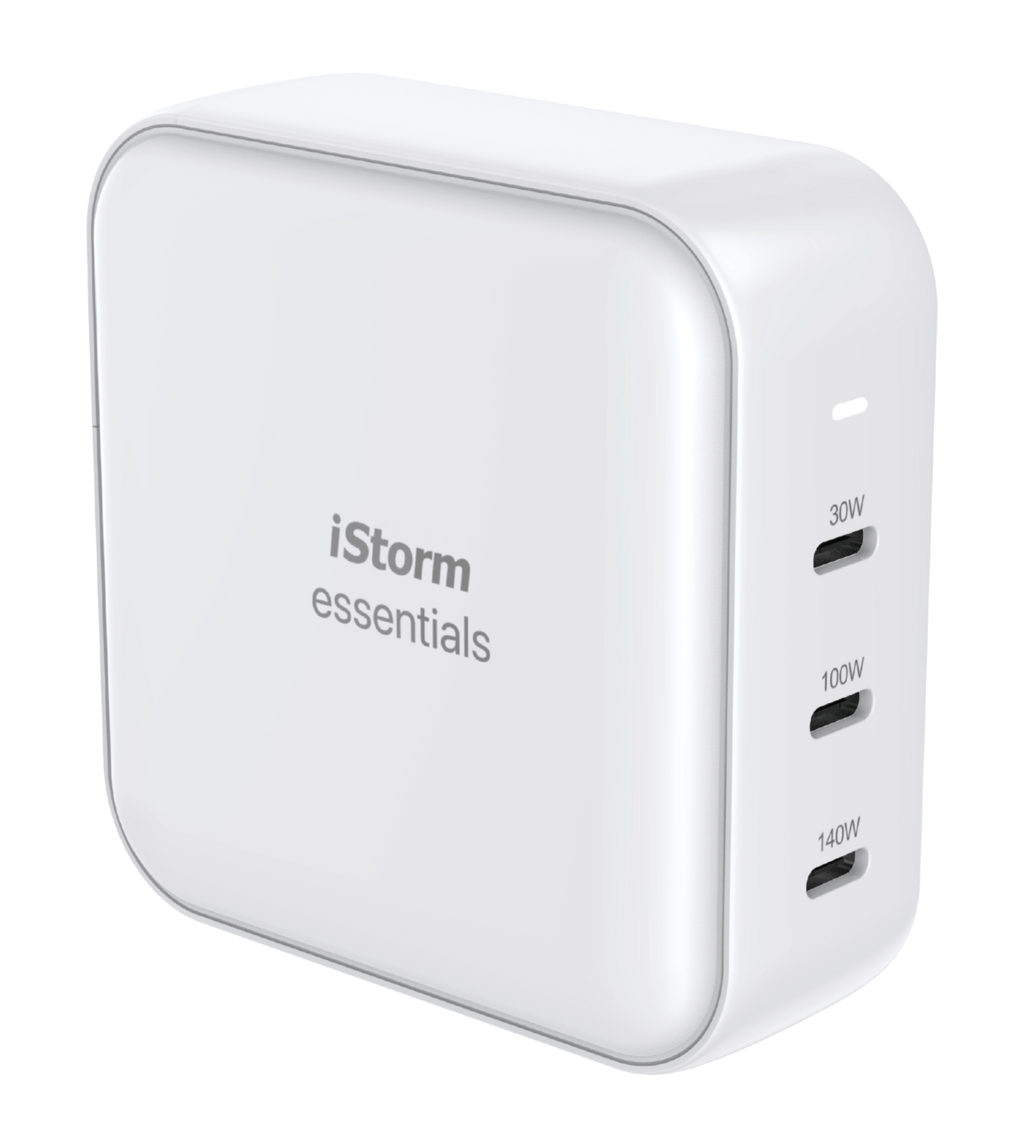iStorm essentials 140W Power Adapter 3xUSB-C EU/UK