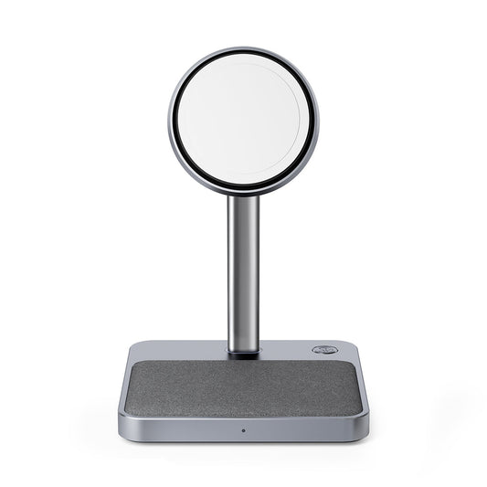 Zike 2-in-1 Wireless Charger with MagSafe UK Plug